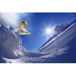 Fotomurali snowboard